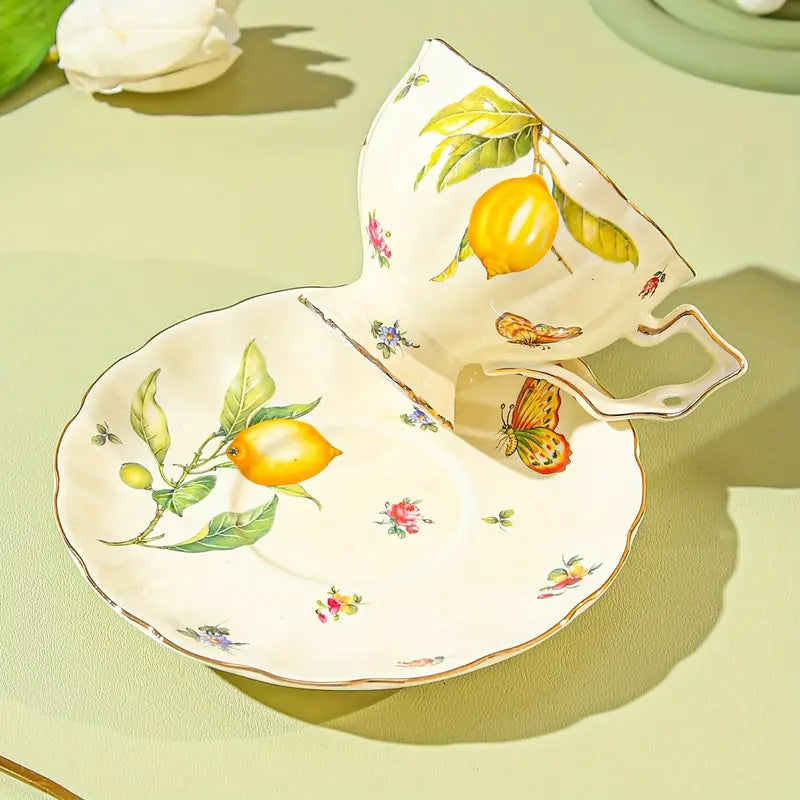 FRUIT BRANCH KAHVE FİNCAN TAKIMI - Cece Decór