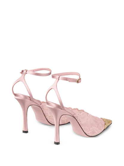 JIMMY CHOO FAIZ LACE TOPUKLU AYAKKABI