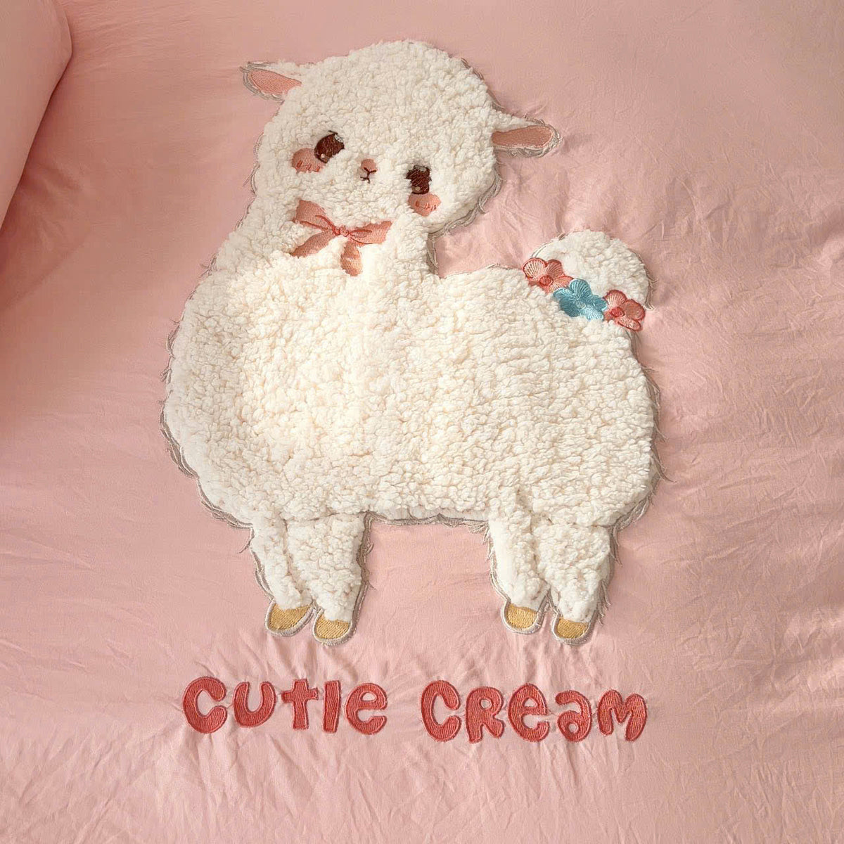 CUTIE CREAM NEVRESİM TAKIMI - Cece Decór