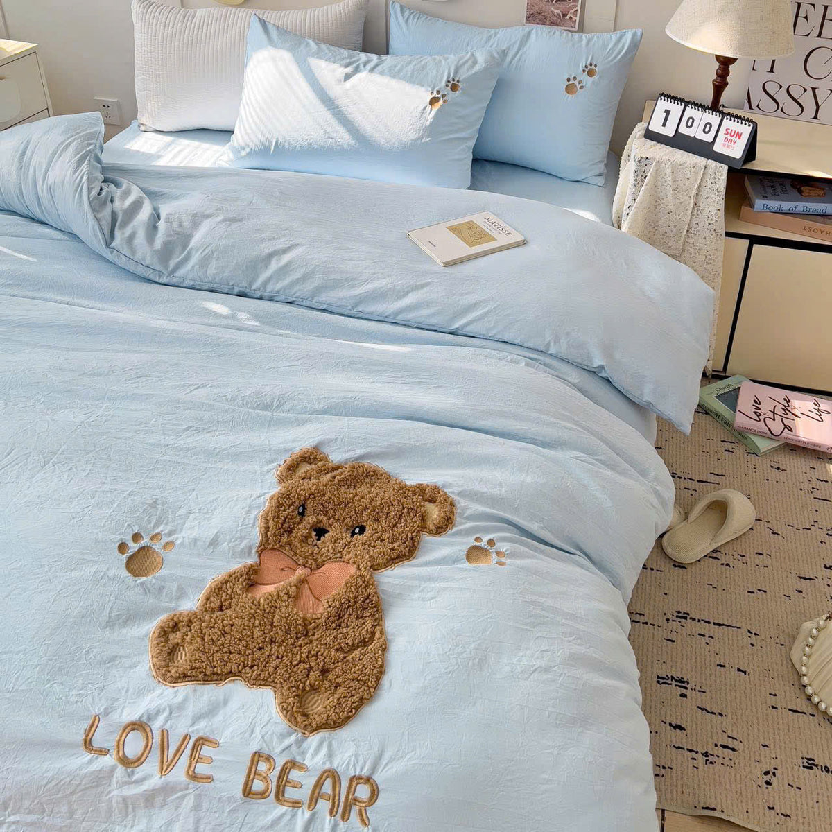 LOVE BEAR NEVRESİM TAKIMI - Cece Decór