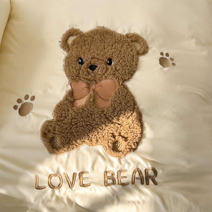 LOVE BEAR NEVRESİM TAKIMI - Cece Decór