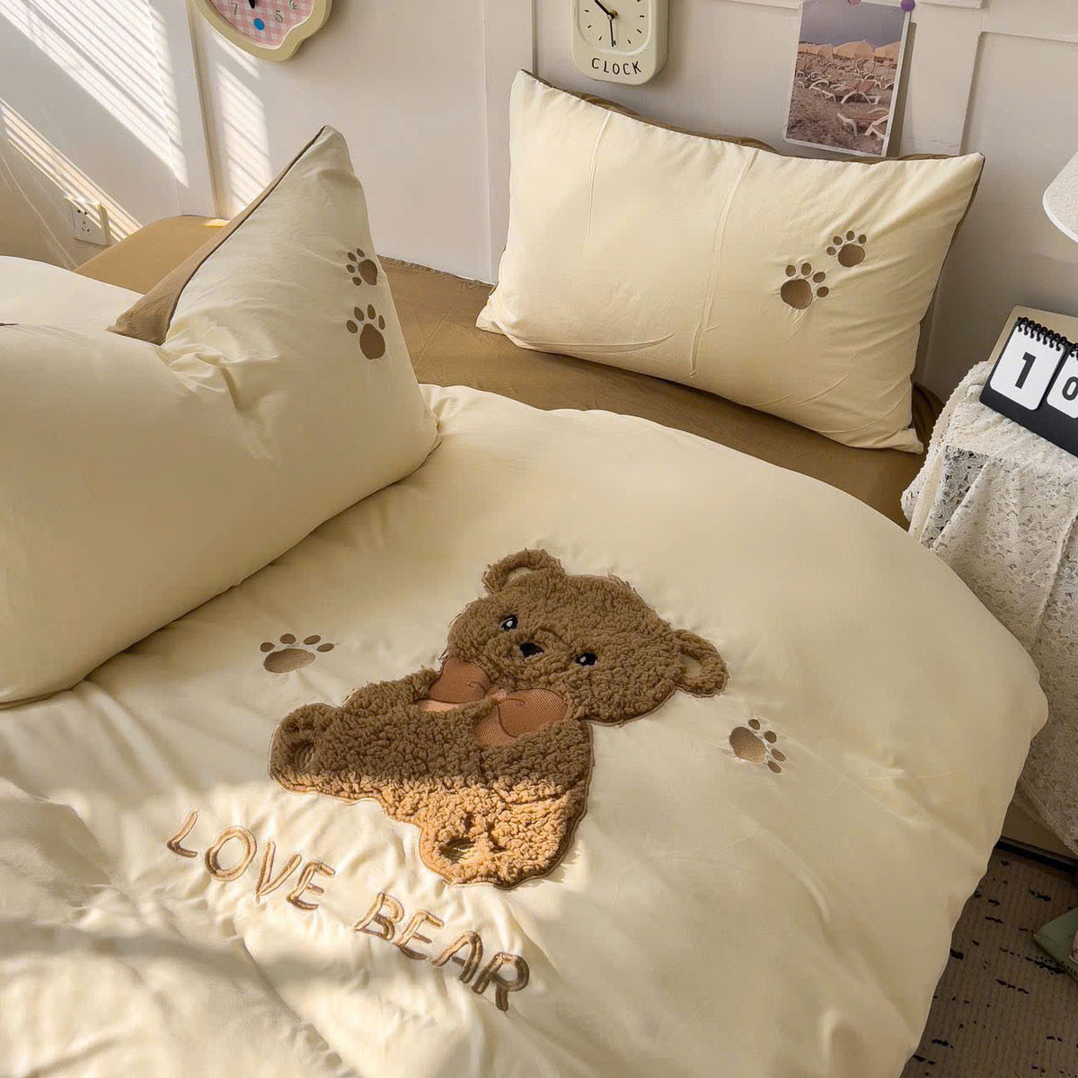 LOVE BEAR NEVRESİM TAKIMI - Cece Decór