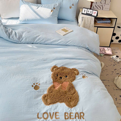 LOVE BEAR NEVRESİM TAKIMI - Cece Decór