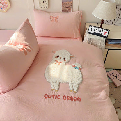 CUTIE CREAM NEVRESİM TAKIMI - Cece Decór