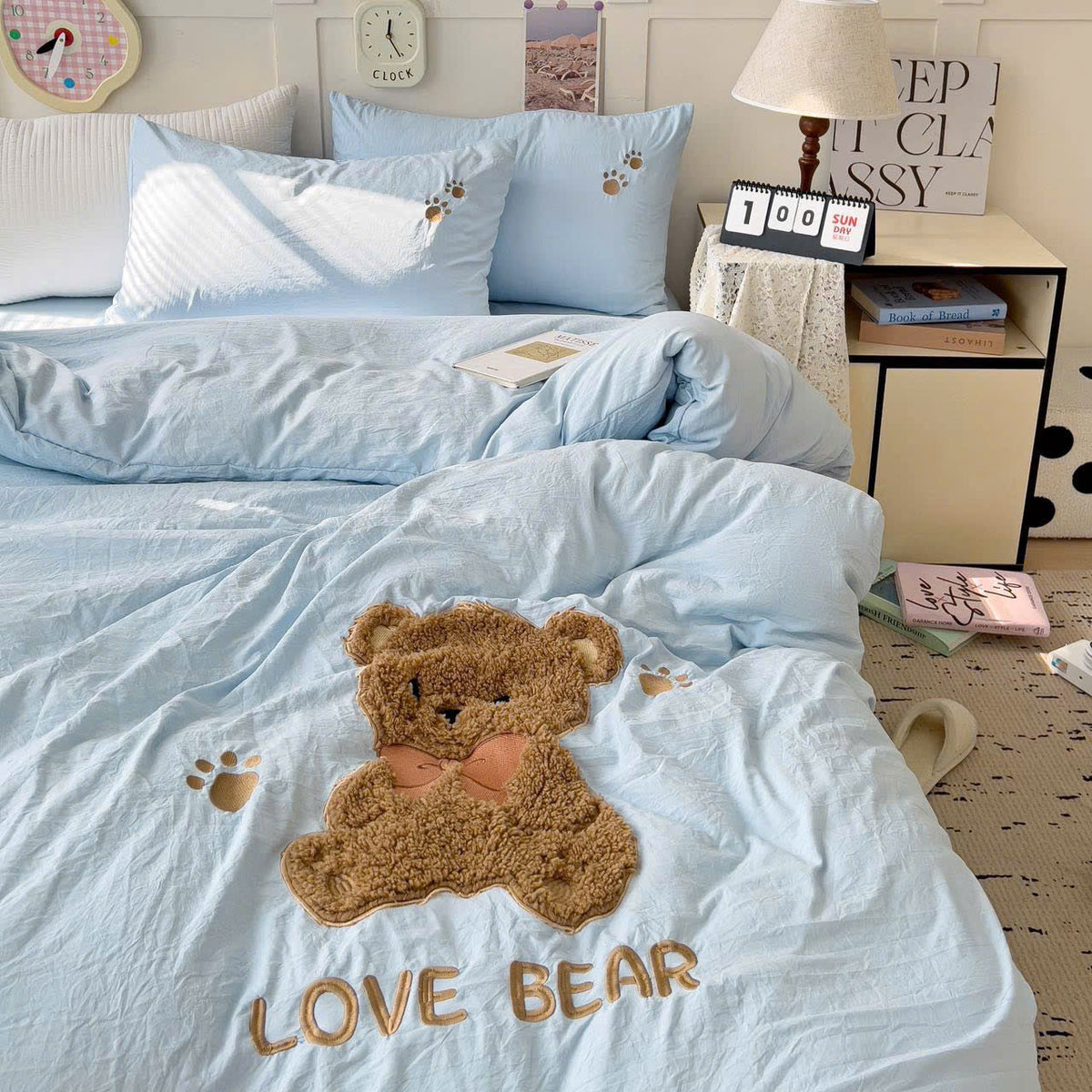 LOVE BEAR NEVRESİM TAKIMI - Cece Decór