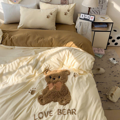 LOVE BEAR NEVRESİM TAKIMI - Cece Decór
