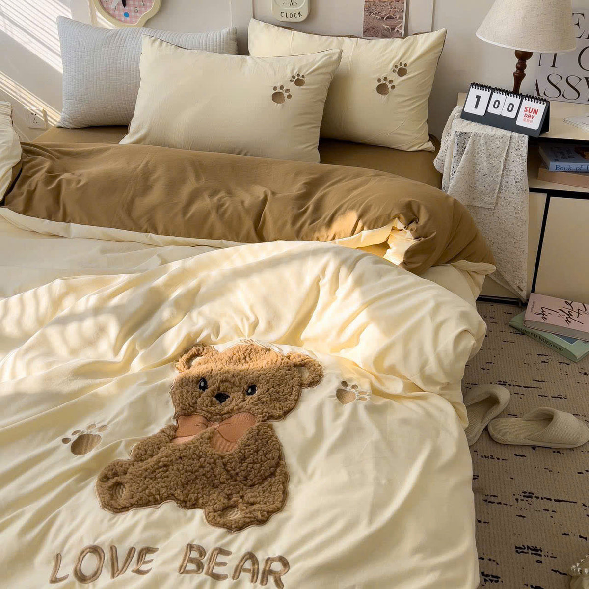 LOVE BEAR NEVRESİM TAKIMI - Cece Decór