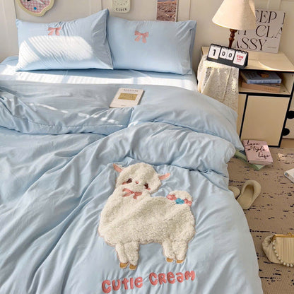 CUTIE CREAM NEVRESİM TAKIMI - Cece Decór