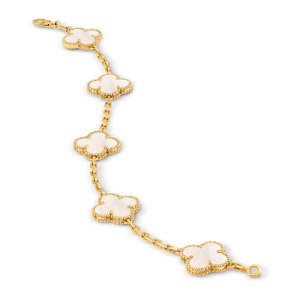 VC&A VINTAGE ALHAMBRA SILVER & GOLD BİLEKLİK