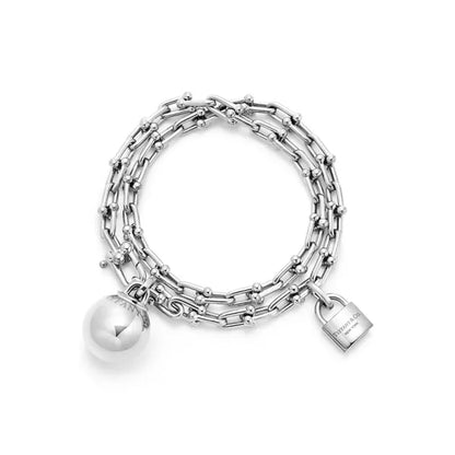 HARDWEAR WRAP SILVER BİLEKLİK - Cece Decór