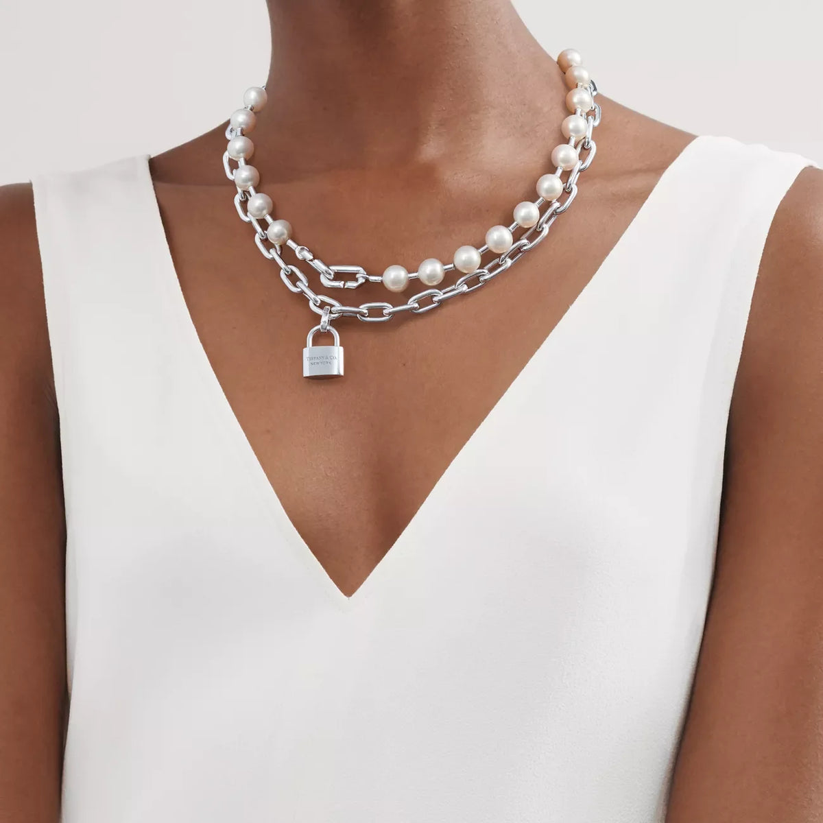 HARDWEAR PEARL LOCK KOLYE - Cece Decór