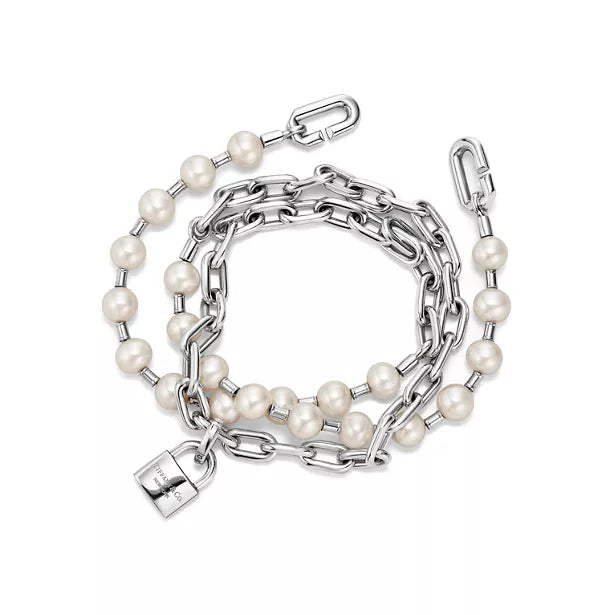 HARDWEAR PEARL LOCK BİLEKLİK - Cece Decór