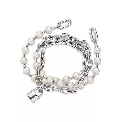 HARDWEAR PEARL LOCK BİLEKLİK - Cece Decór