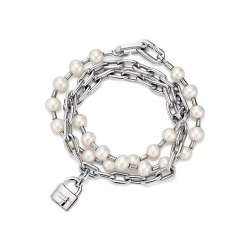 HARDWEAR PEARL LOCK BİLEKLİK - Cece Decór