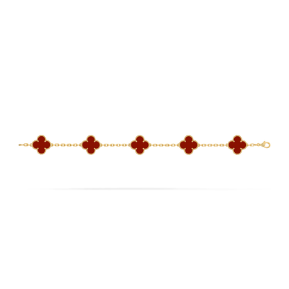 VC&A VINTAGE ALHAMBRA KIRMIZI BİLEKLİK
