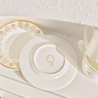 LV FLOWER TILE ÇAY VE KAHVE 2'Lİ SET - Cece Decór