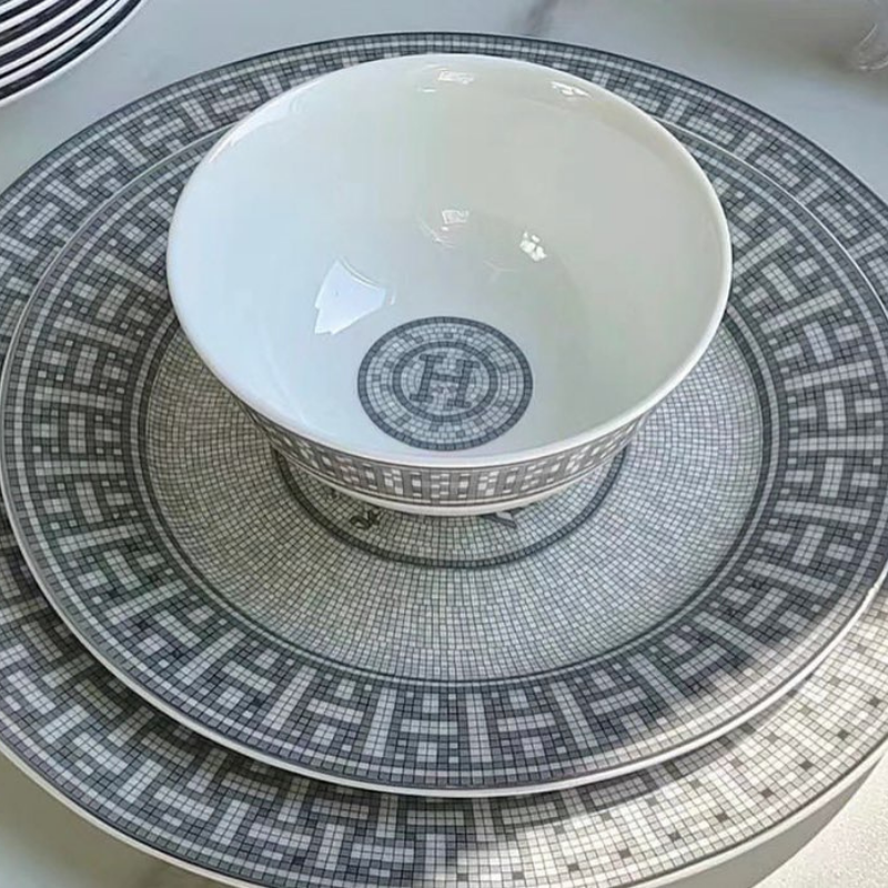 HMS SILVER MOSAIC LUXE 58 PARÇA YEMEK SETİ
