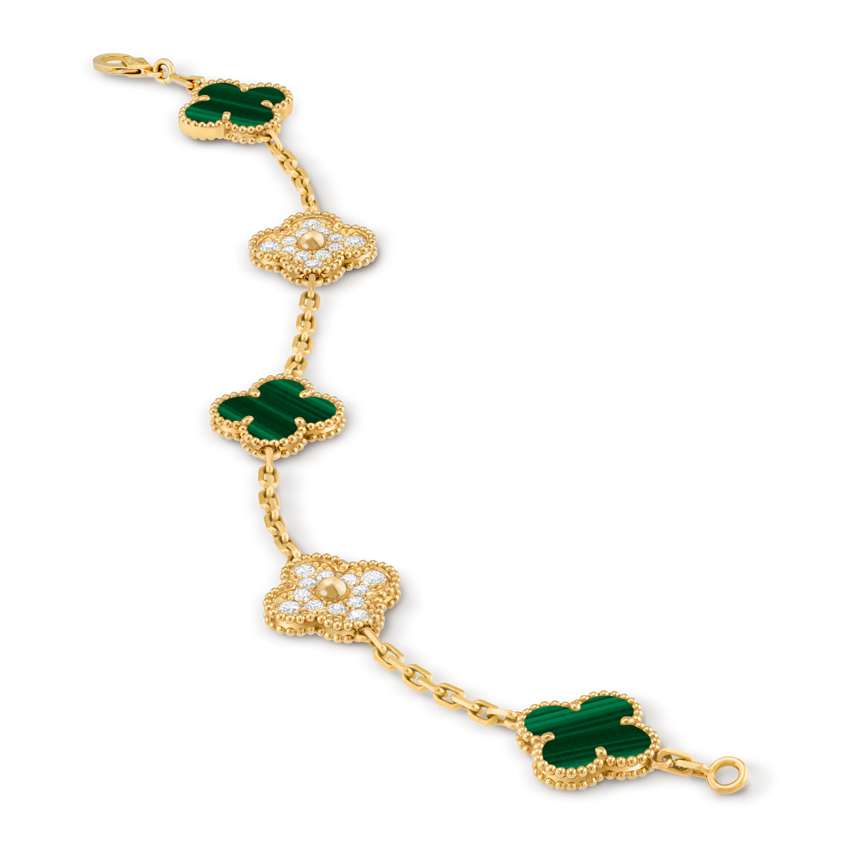VC&A VINTAGE ALHAMBRA YEŞİL BİLEKLİK
