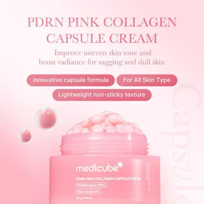 MEDICUBE PDRN PEMBE KOLAJEN KAPSÜL KREM