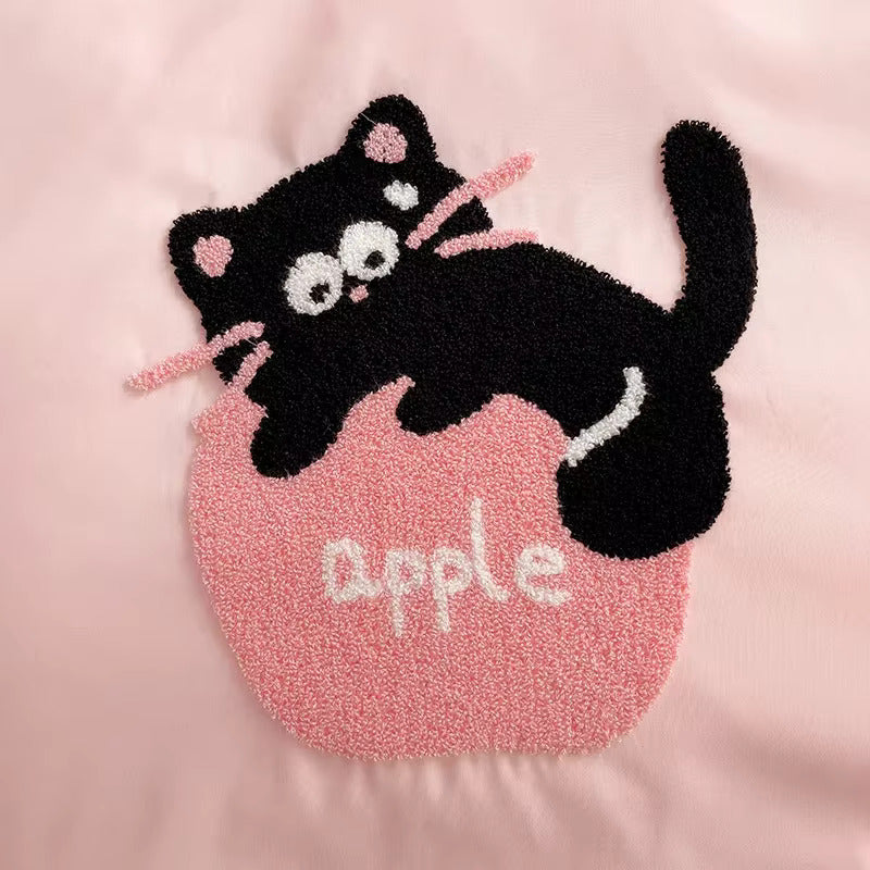 APPLE CAT NEVRESİM TAKIMI - Cece Decór