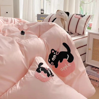 APPLE CAT NEVRESİM TAKIMI - Cece Decór