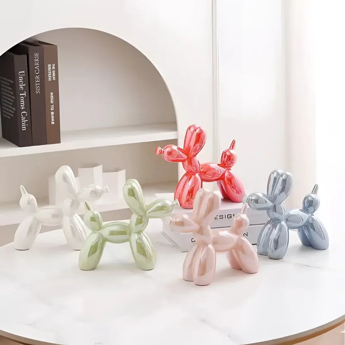 LUXE BALLOON CANINE SERAMİK BİBLO