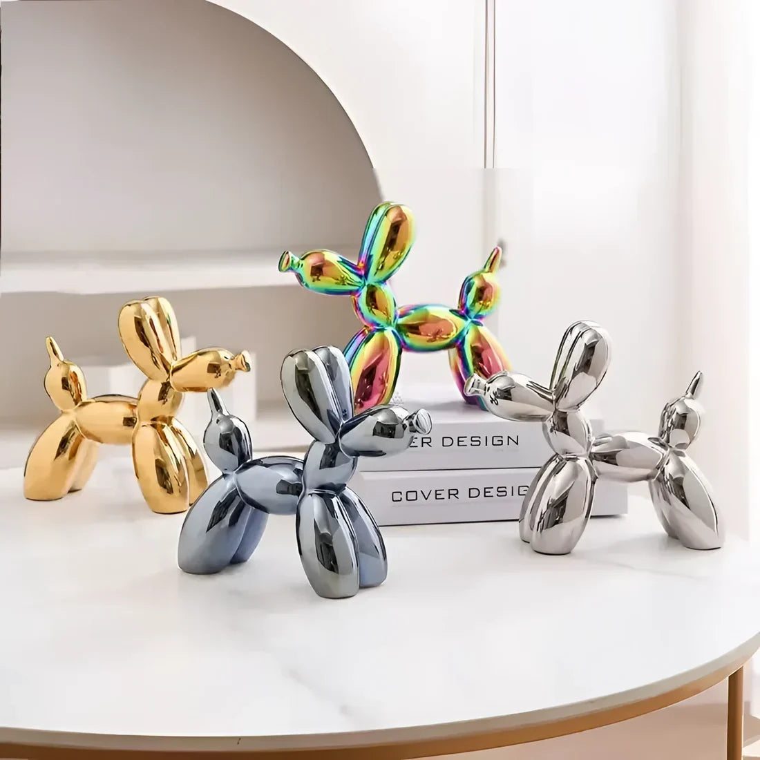 LUXE BALLOON CANINE SERAMİK BİBLO