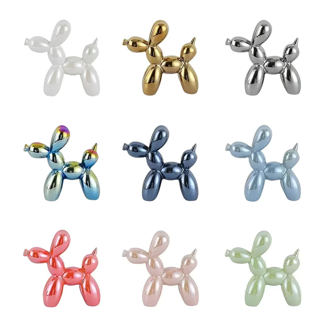 LUXE BALLOON CANINE SERAMİK BİBLO