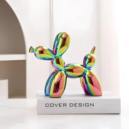 LUXE BALLOON CANINE SERAMİK BİBLO