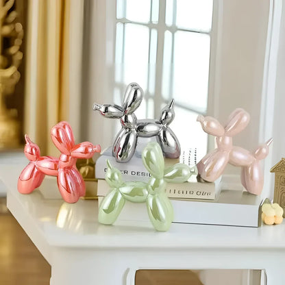 LUXE BALLOON CANINE SERAMİK BİBLO