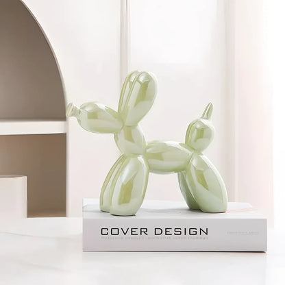LUXE BALLOON CANINE SERAMİK BİBLO
