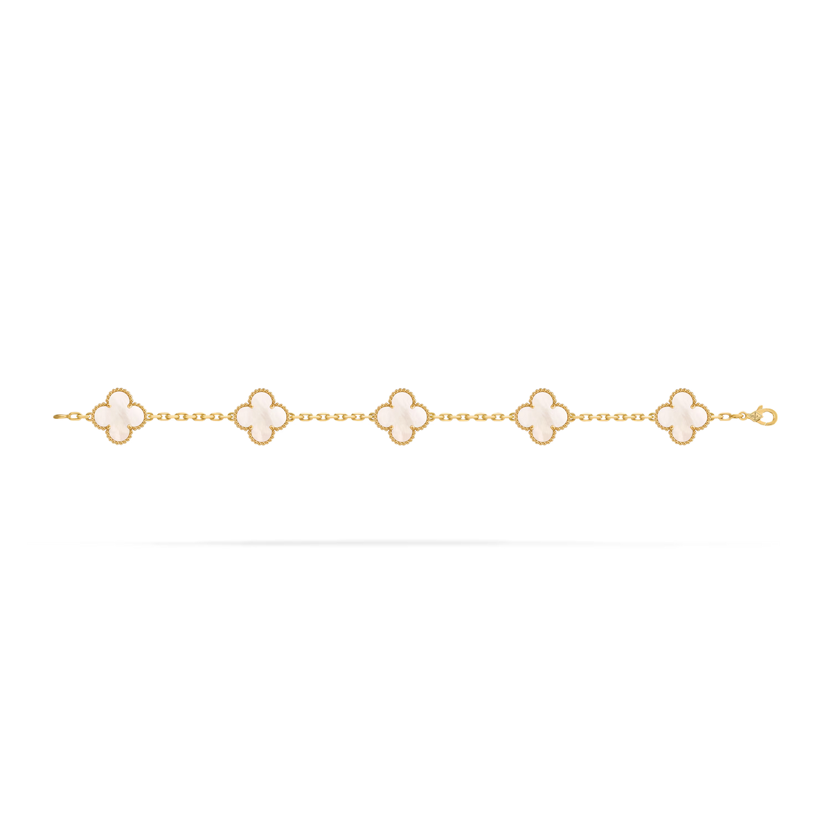 VC&A VINTAGE ALHAMBRA SILVER & GOLD BİLEKLİK