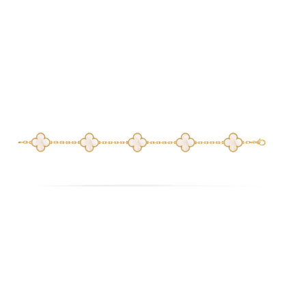 VC&A VINTAGE ALHAMBRA SILVER & GOLD BİLEKLİK