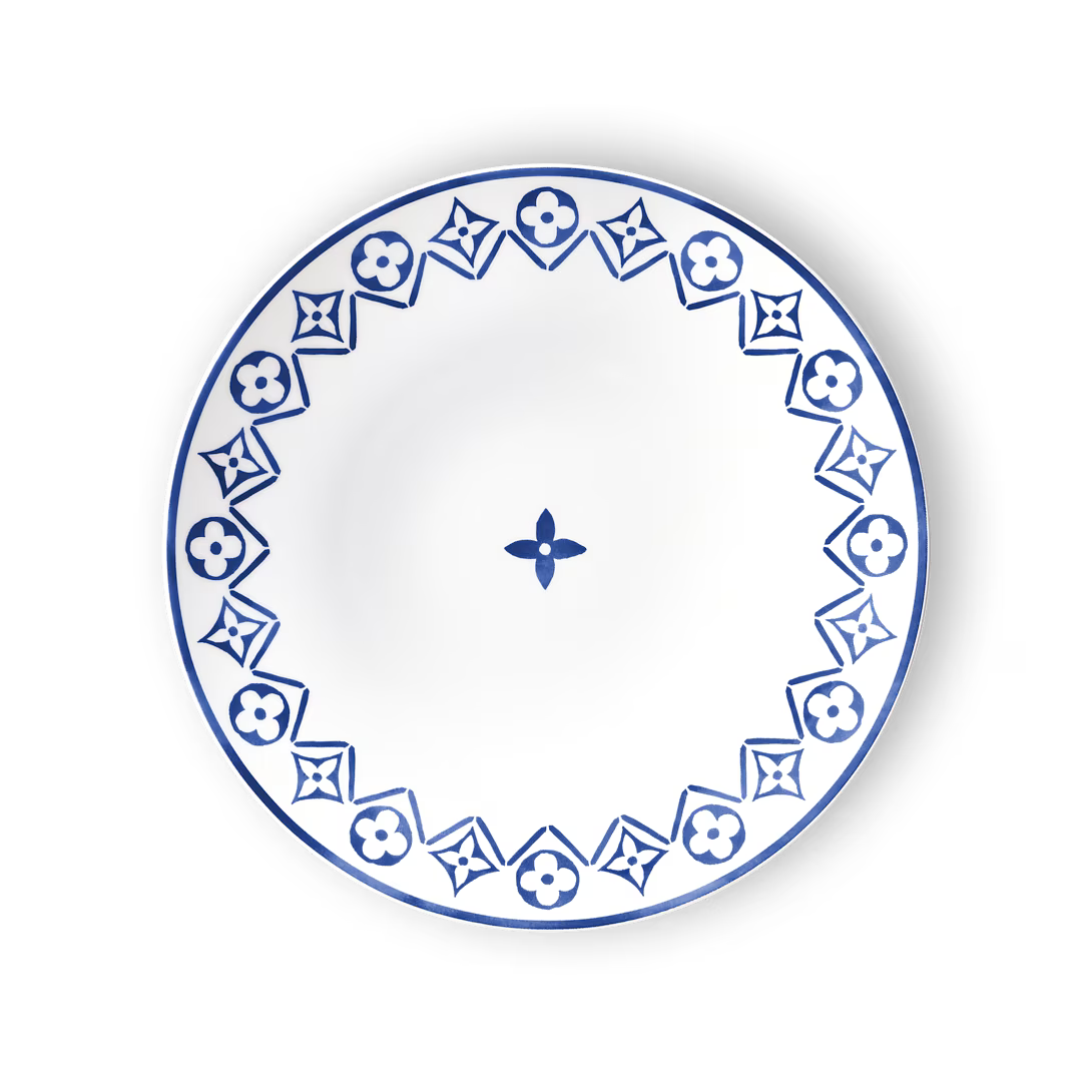 LV FLOWER TILE 2'Lİ TABAK SETİ - Cece Decór
