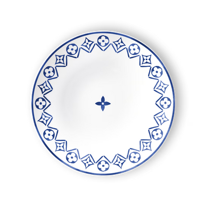 LV FLOWER TILE 2'Lİ TABAK SETİ - Cece Decór