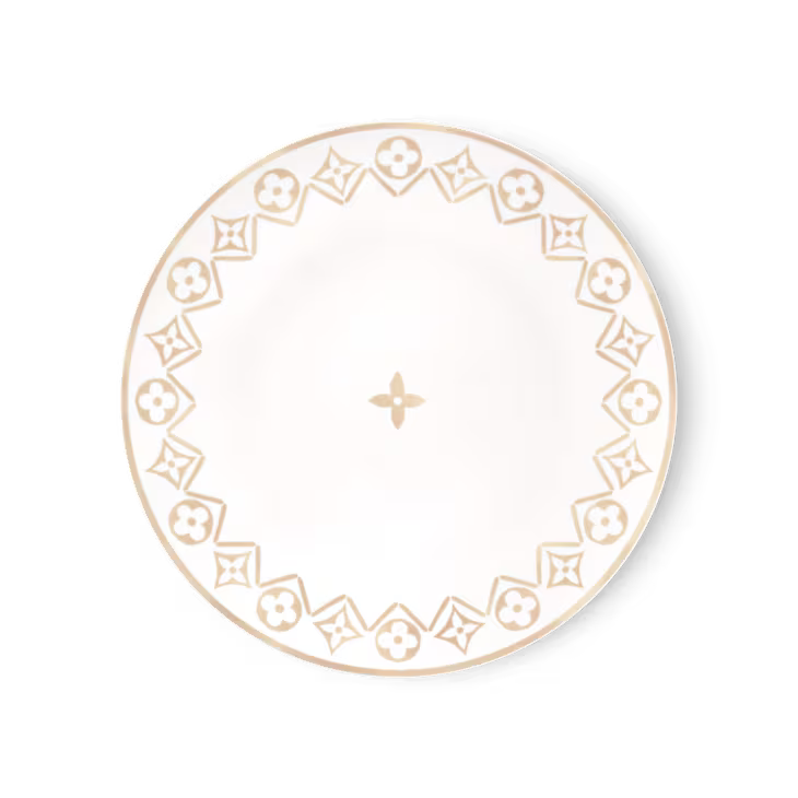 LV FLOWER TILE 2'Lİ TABAK SETİ - Cece Decór