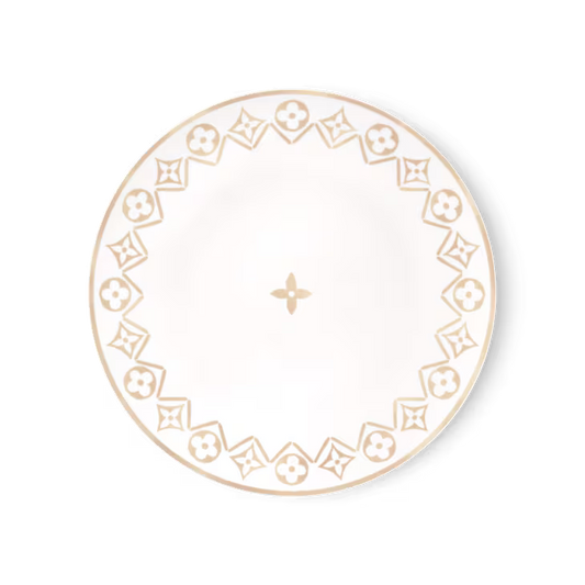 LV FLOWER TILE 2'Lİ TABAK SETİ - Cece Decór
