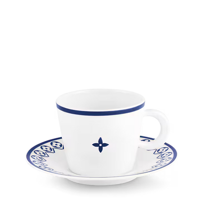 LV FLOWER TILE ÇAY VE KAHVE 2'Lİ SET - Cece Decór