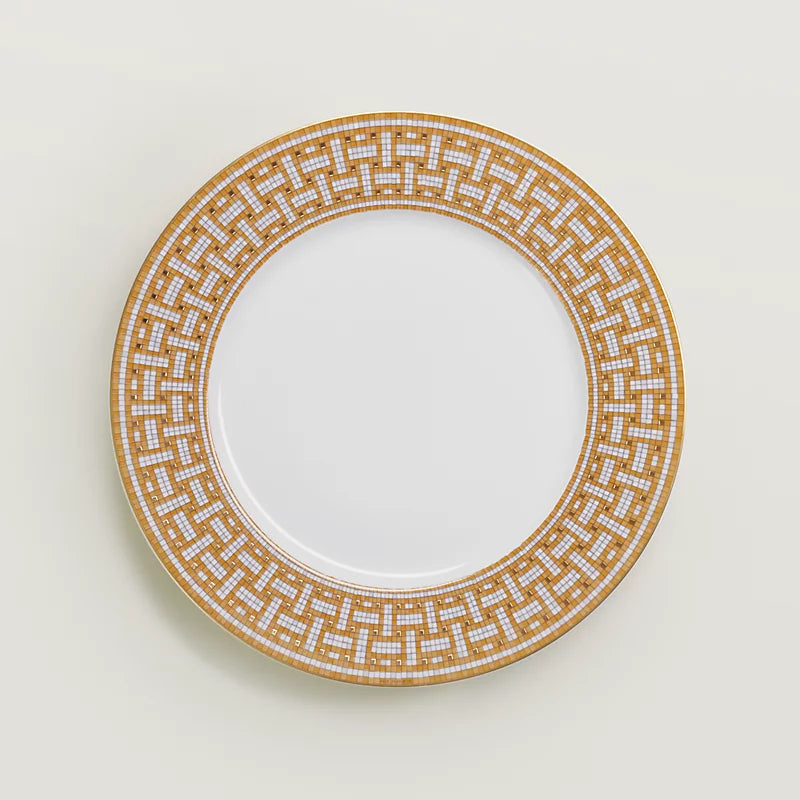 GOLD CASA MOSAIC 4 PARÇA YEMEK SETİ - Cece Decór