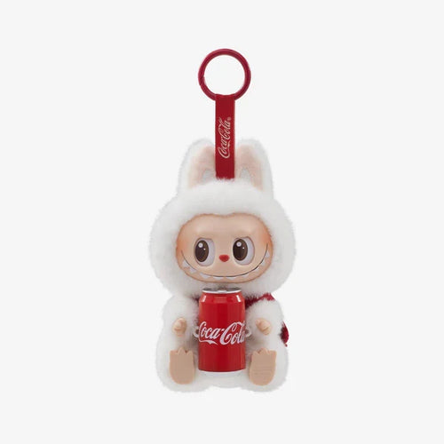 POP MART LABUBU THE MONSTERS COCA-COLA SERİSİ HAPPY FACTOR VİNİL PELUŞ FİGÜR - Cece Decór