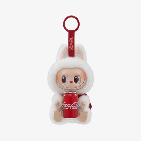 POP MART LABUBU THE MONSTERS COCA-COLA SERİSİ HAPPY FACTOR VİNİL PELUŞ FİGÜR - Cece Decór
