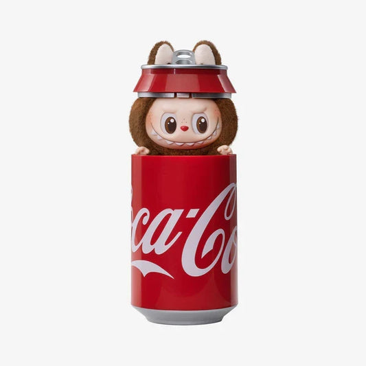 POP MART LABUBU THE MONSTERS COCA-COLA SERİSİ GİZEMLİ KONUK VİNİL PELUŞ FİGÜR - Cece Decór