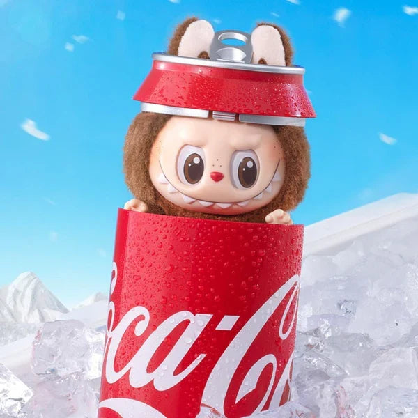 POP MART LABUBU THE MONSTERS COCA-COLA SERİSİ GİZEMLİ KONUK VİNİL PELUŞ FİGÜR - Cece Decór