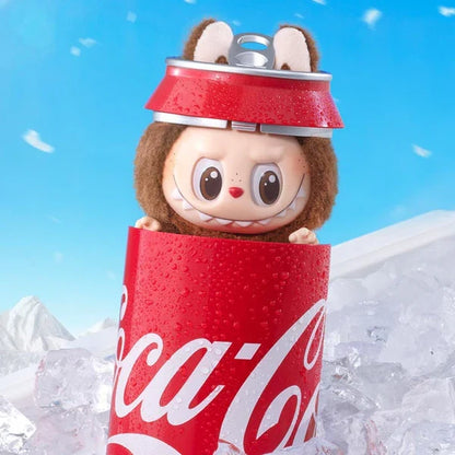 POP MART LABUBU THE MONSTERS COCA-COLA SERİSİ GİZEMLİ KONUK VİNİL PELUŞ FİGÜR - Cece Decór