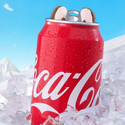 POP MART LABUBU THE MONSTERS COCA-COLA SERİSİ GİZEMLİ KONUK VİNİL PELUŞ FİGÜR - Cece Decór